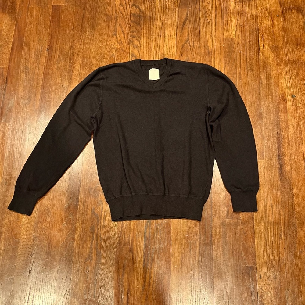 Life/After/Denim Men's V Neck Pullover Sweater